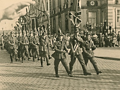 Nazi rally in Fulda in 1933